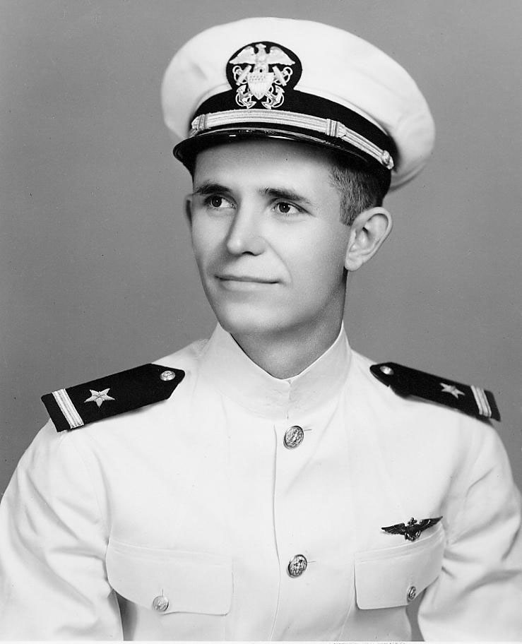 Midshipman Harley D. Wilbur received his commission as Ensign USN          19 May 1950